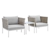 Modway Harmony Outdoor 3-Piece Seating Set