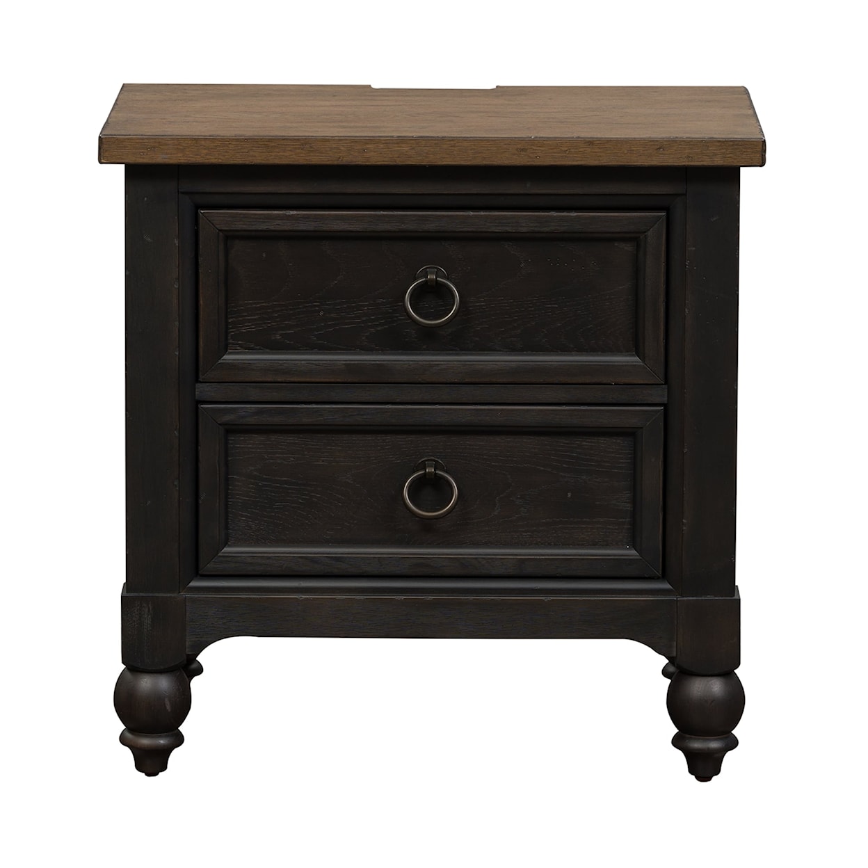 Libby Americana Farmhouse 2-Drawer Nightstand