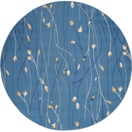 5'3" Round  Rug