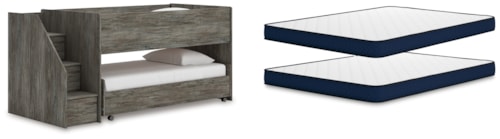Twin Over Twin Loft Bed And Mattresses