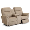 Best Home Furnishings Caitlin Reclining Space Saver Console Loveseat