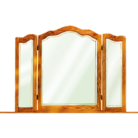 Tri-Fold Mirror