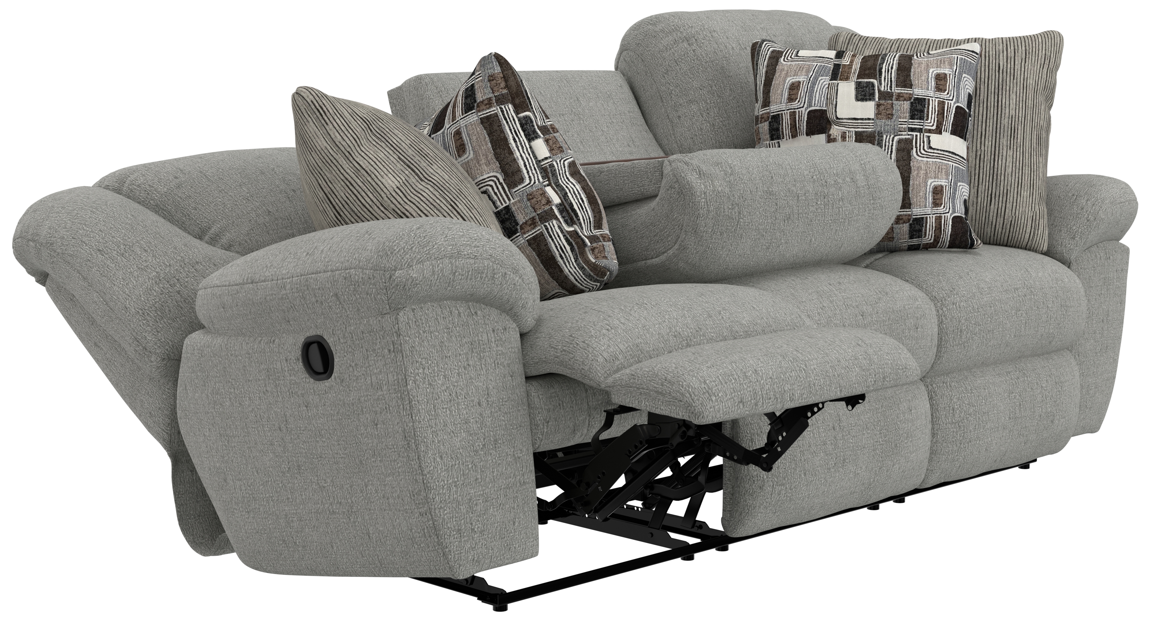 Manual Triple Reclining Sofa