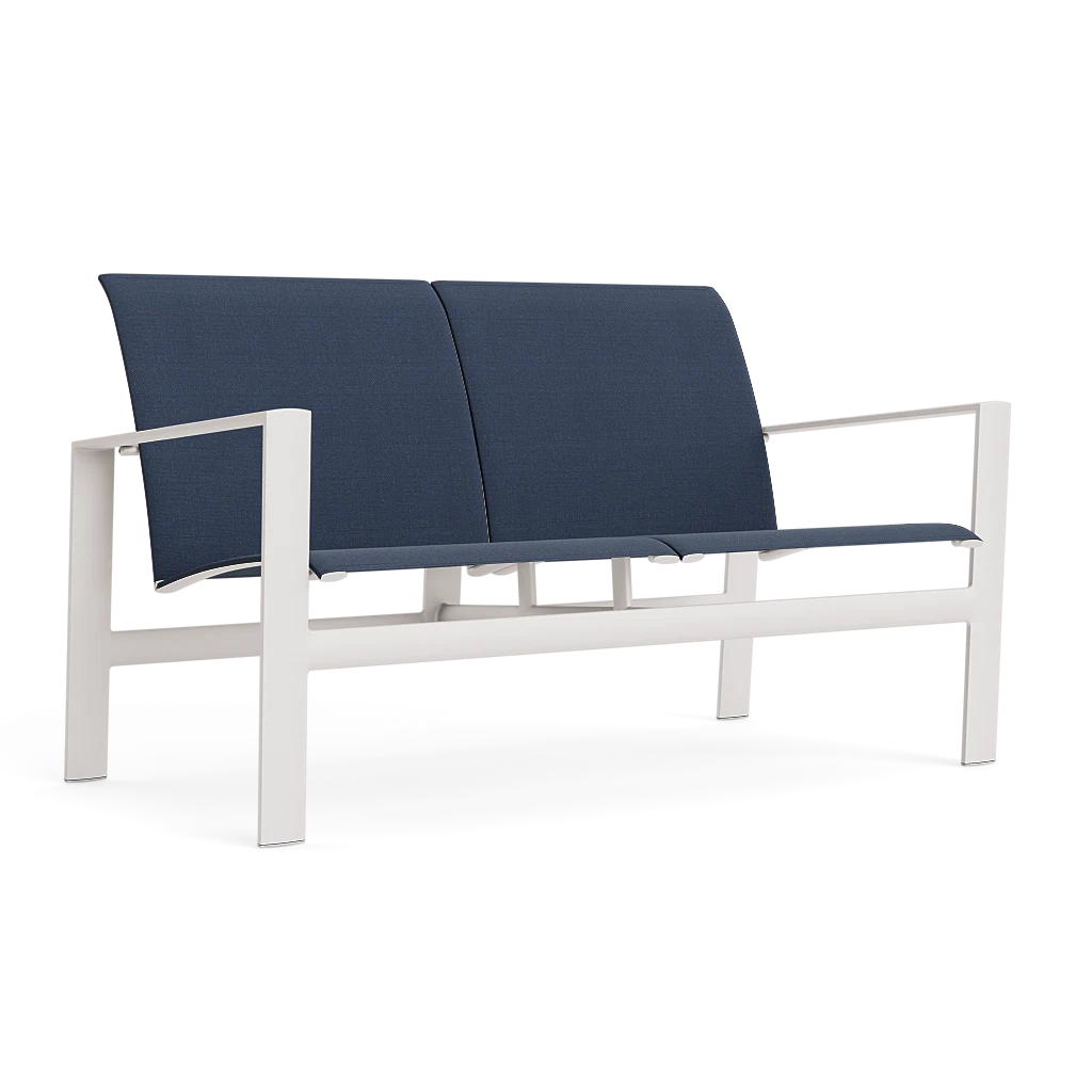 Modern Sling Loveseat