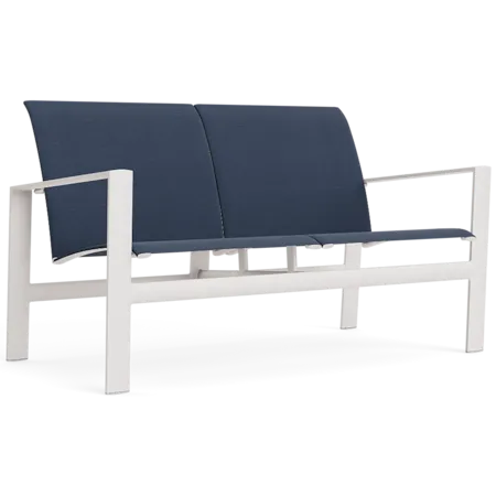 Modern Sling Loveseat