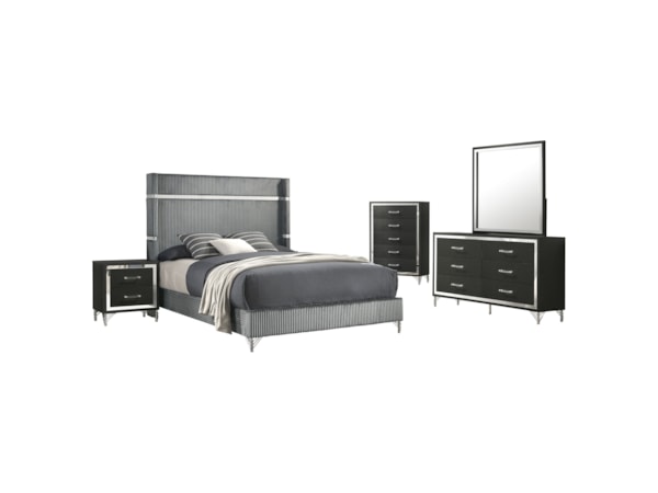 Lucia 5-piece Queen Bedroom Set