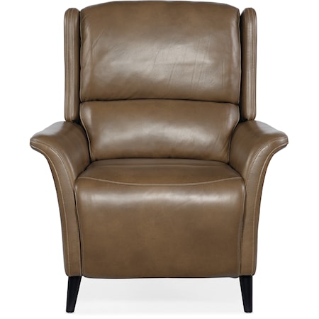 Transitional Power Recliner with Power Headrest