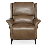 Transitional Power Recliner with Power Headrest