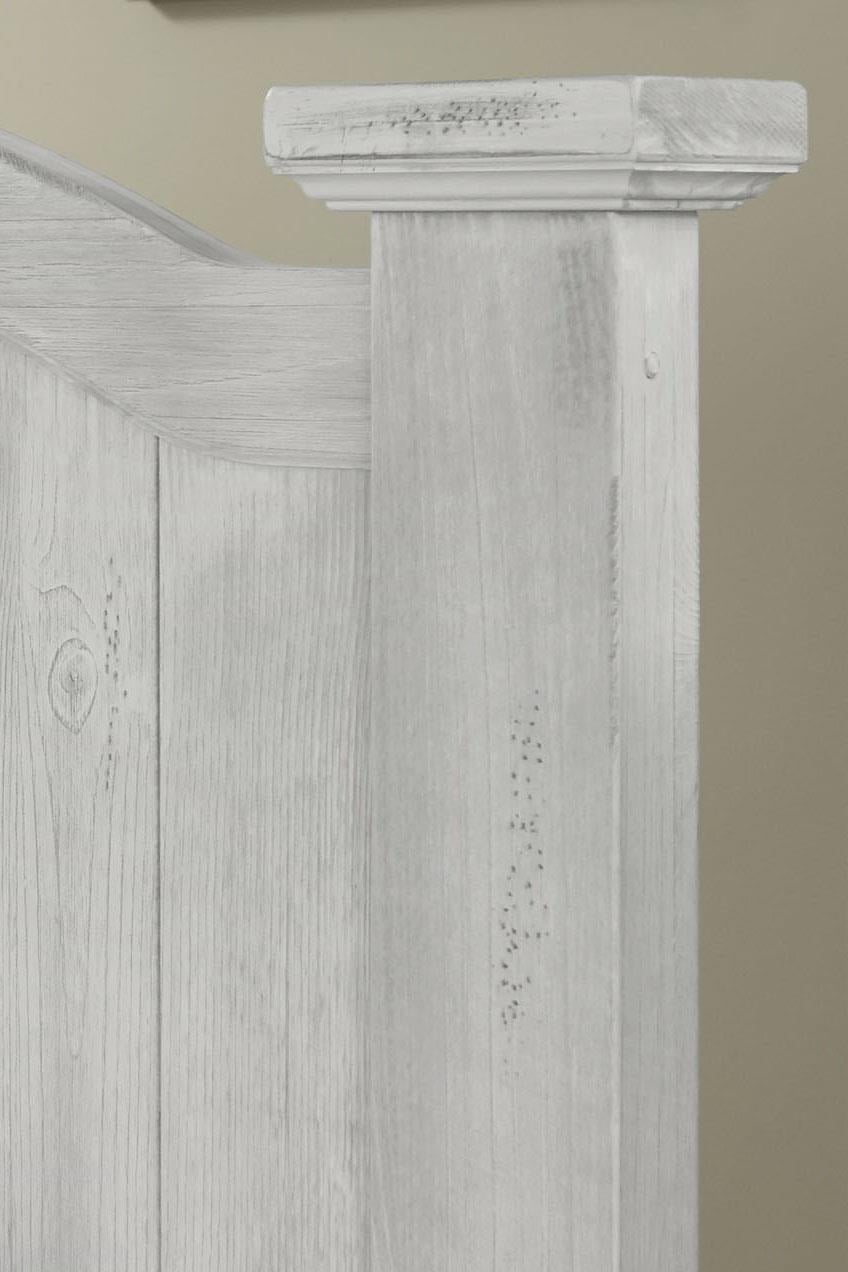 Vaughan Bassett Sawmill 5-Piece Queen Arched Poster Bedroom Set