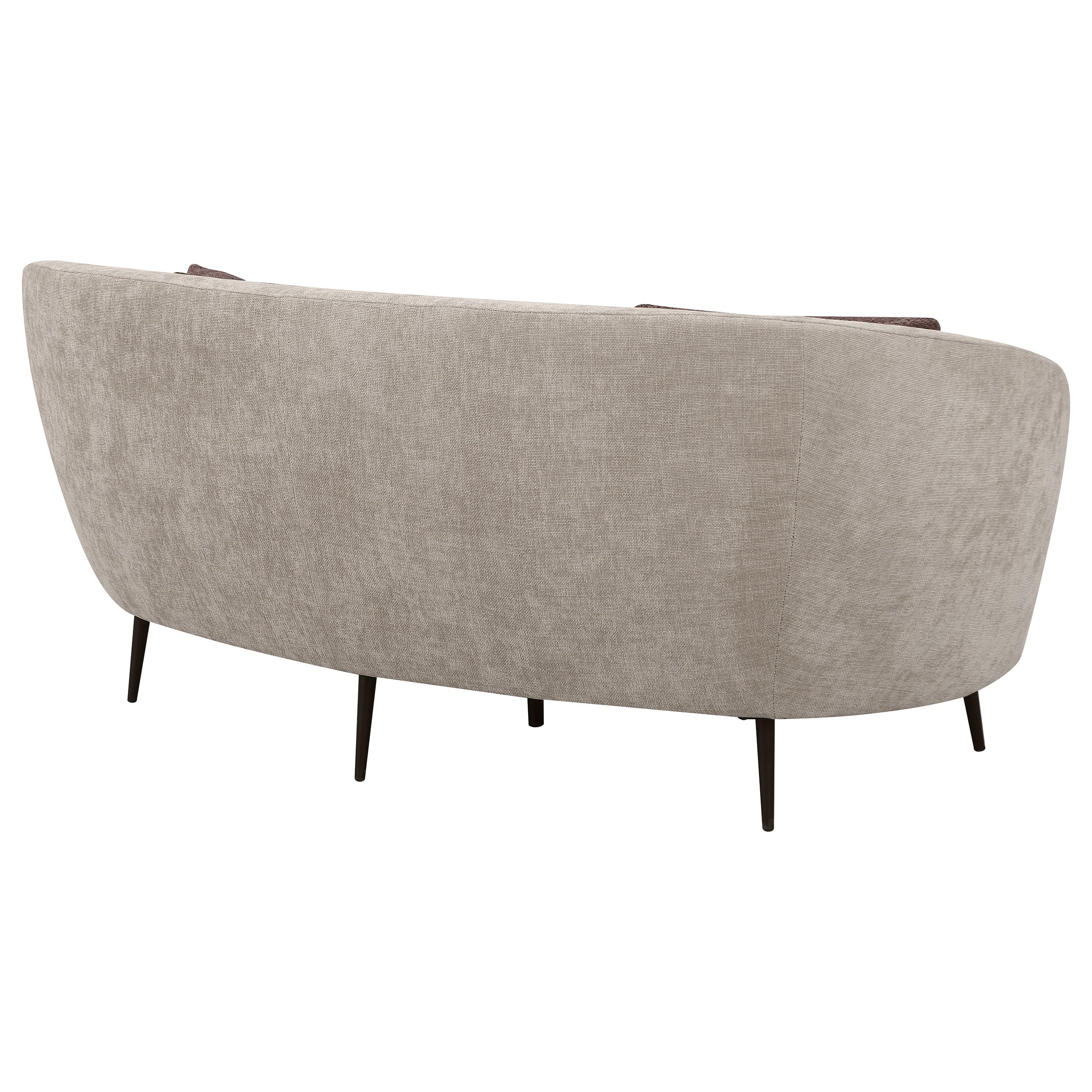 Coaster Ellorie Channel Back Curved Loveseat