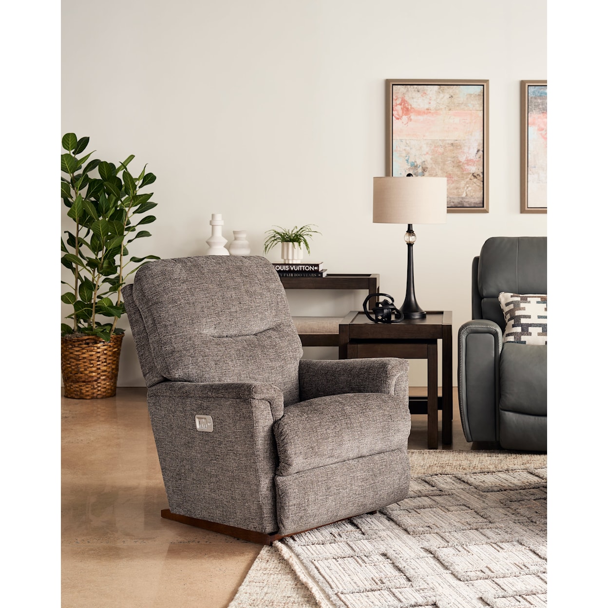 La-Z-Boy Aries Power Rocking Recliner w/ Headrest