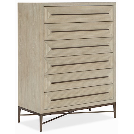 Contemporary 6-Drawer Chest