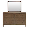 Progressive Furniture Hollis Dresser and Mirror