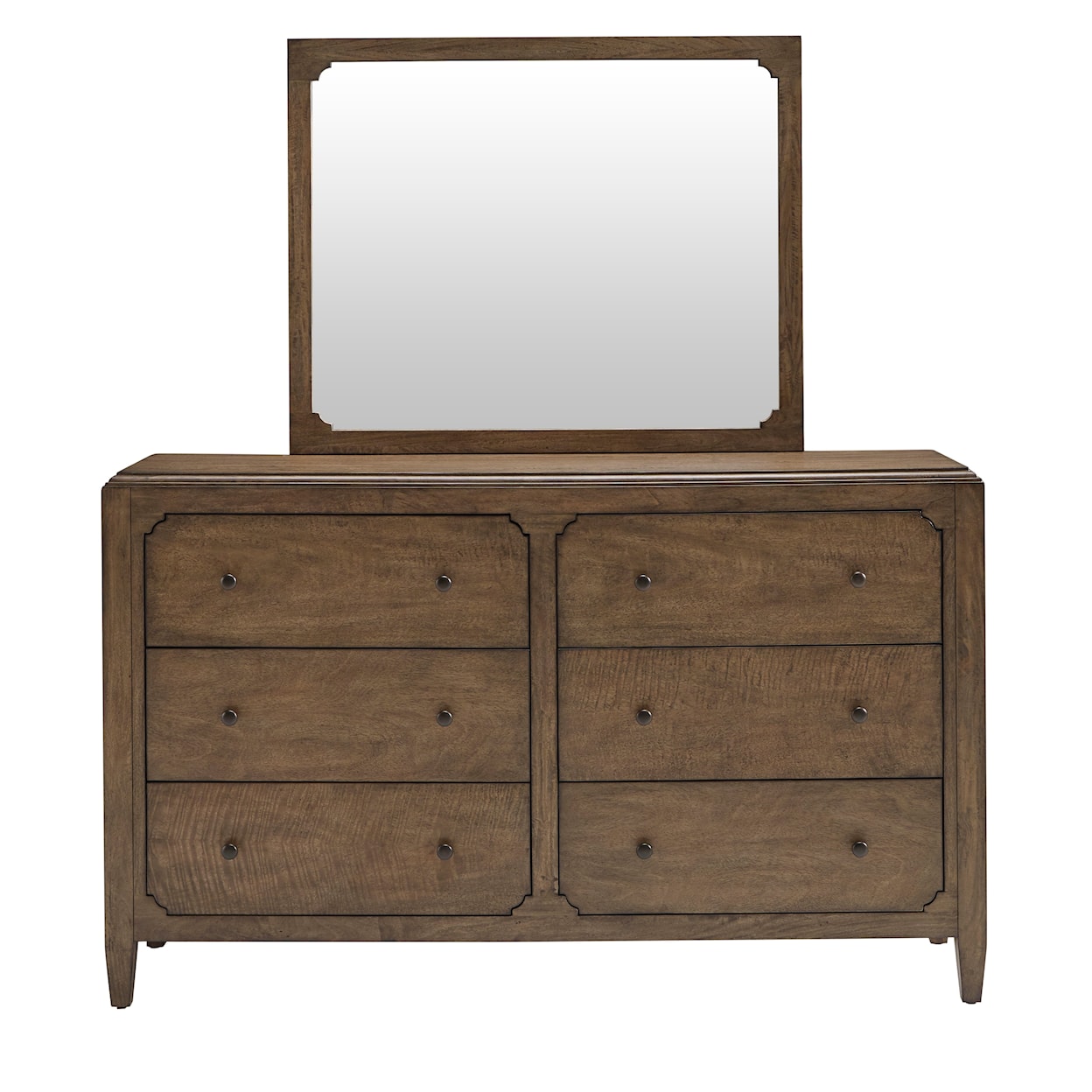 Progressive Furniture Hollis Dresser and Mirror