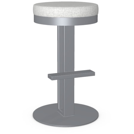 Upholstered Bar Height Swivel Stool