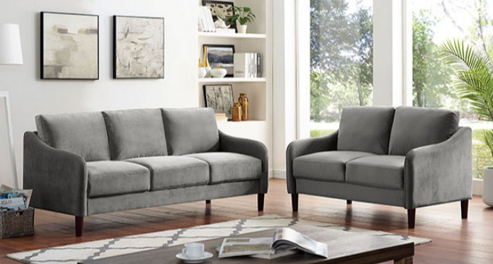 Kassel CM6496GYSF Contemporary Sofa Household Furniture Uph