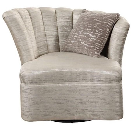 Swivel Chair w/1 Pillow