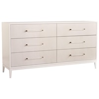 Contemporary 6-Drawer Dresser