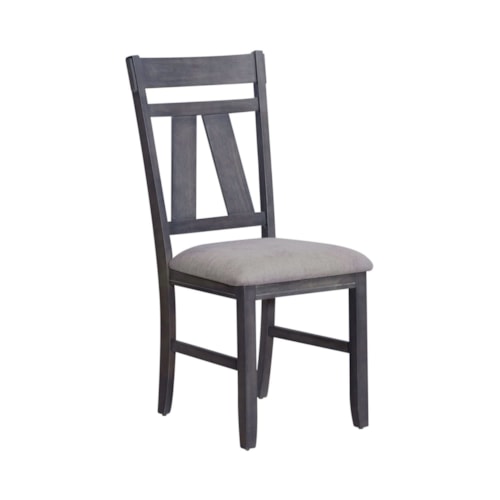 Lawson Transitional Splat Back Dining Side Chair