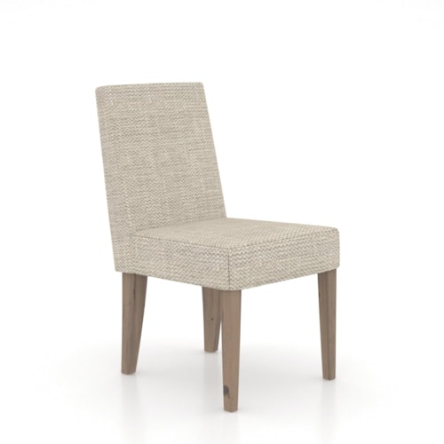 Industrial Customizable Upholstered Side Chair
