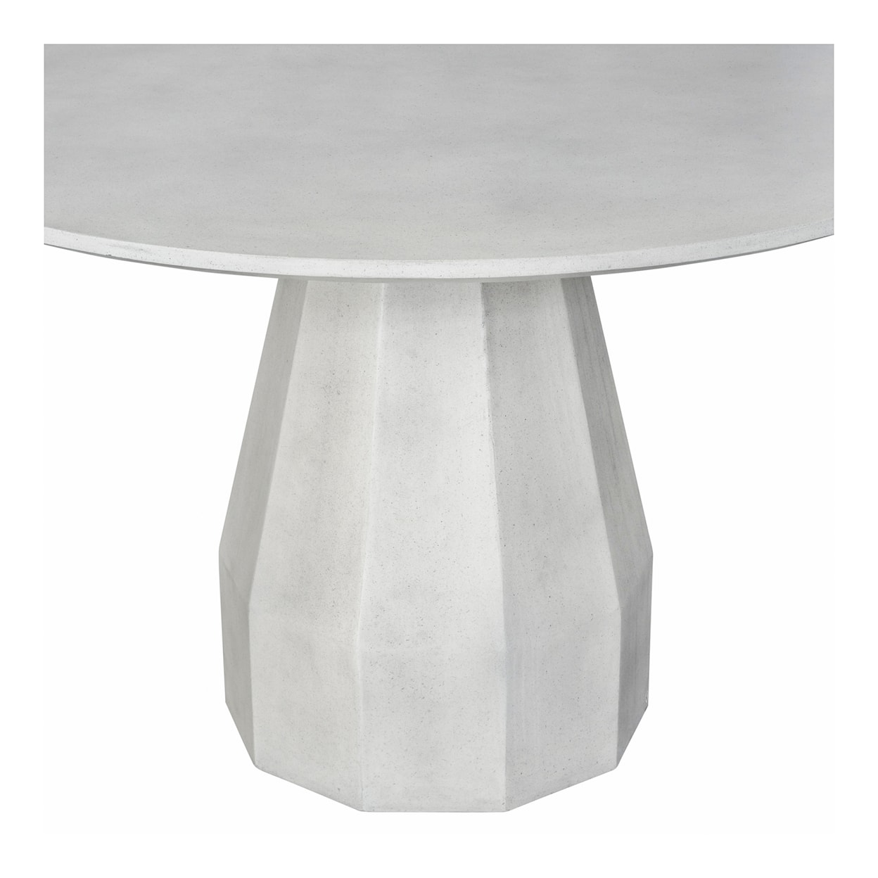 Moe's Home Collection Templo Templo Outdoor Dining Table Antique White