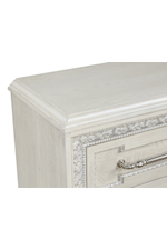 Furniture of America Stella Mia NOVA WHITE NIGHTSTAND |