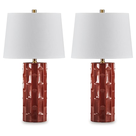 Ceramic Table Lamp (Set Of 2)