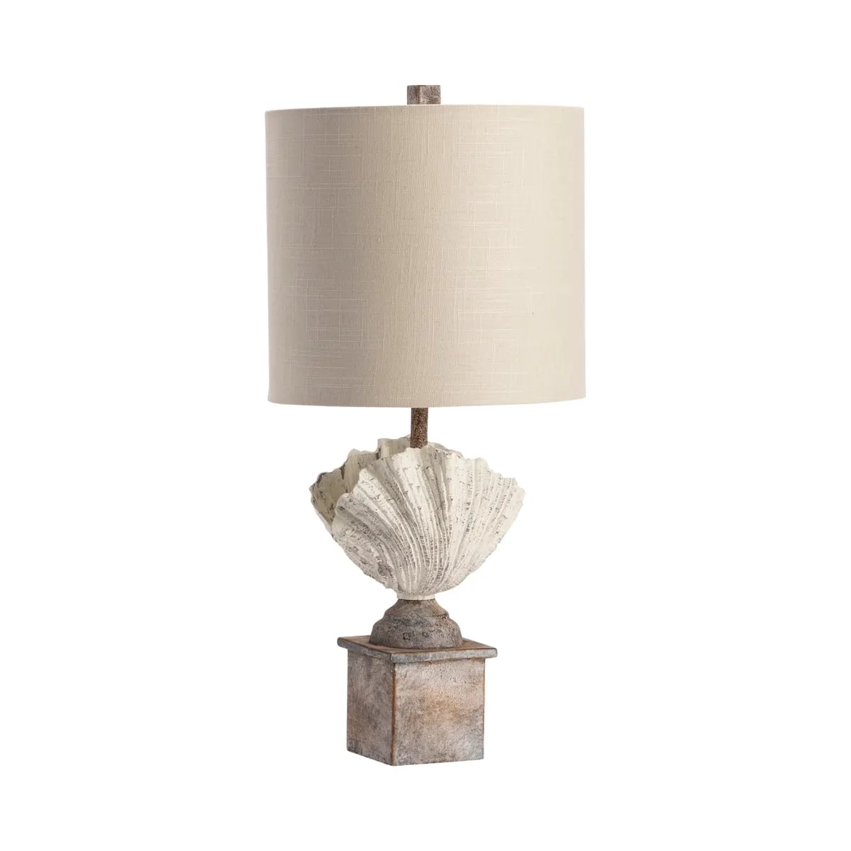 Coastal Shell Finial Table Lamp