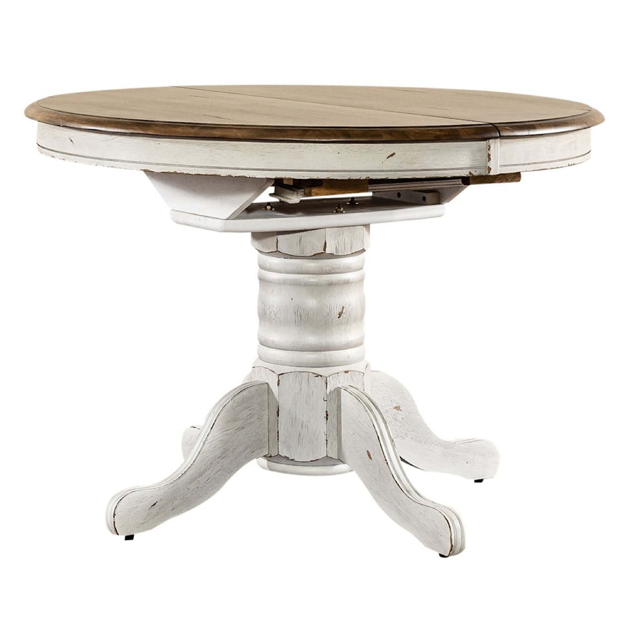 Liberty Furniture Carolina Crossing Oval Pedestal Dining Table