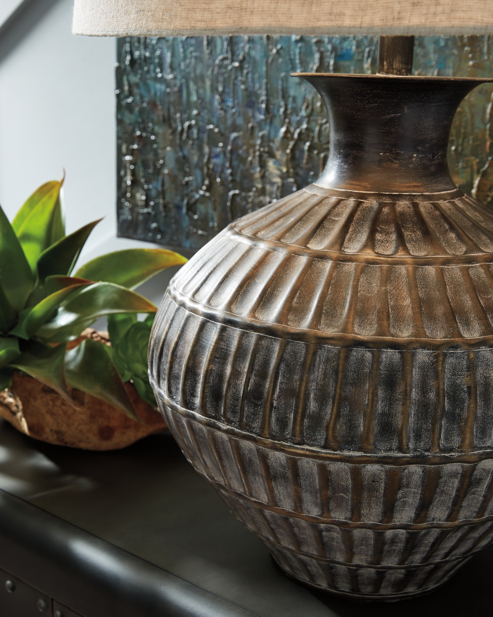 Signature Design by Ashley Magan Metal Table Lamp