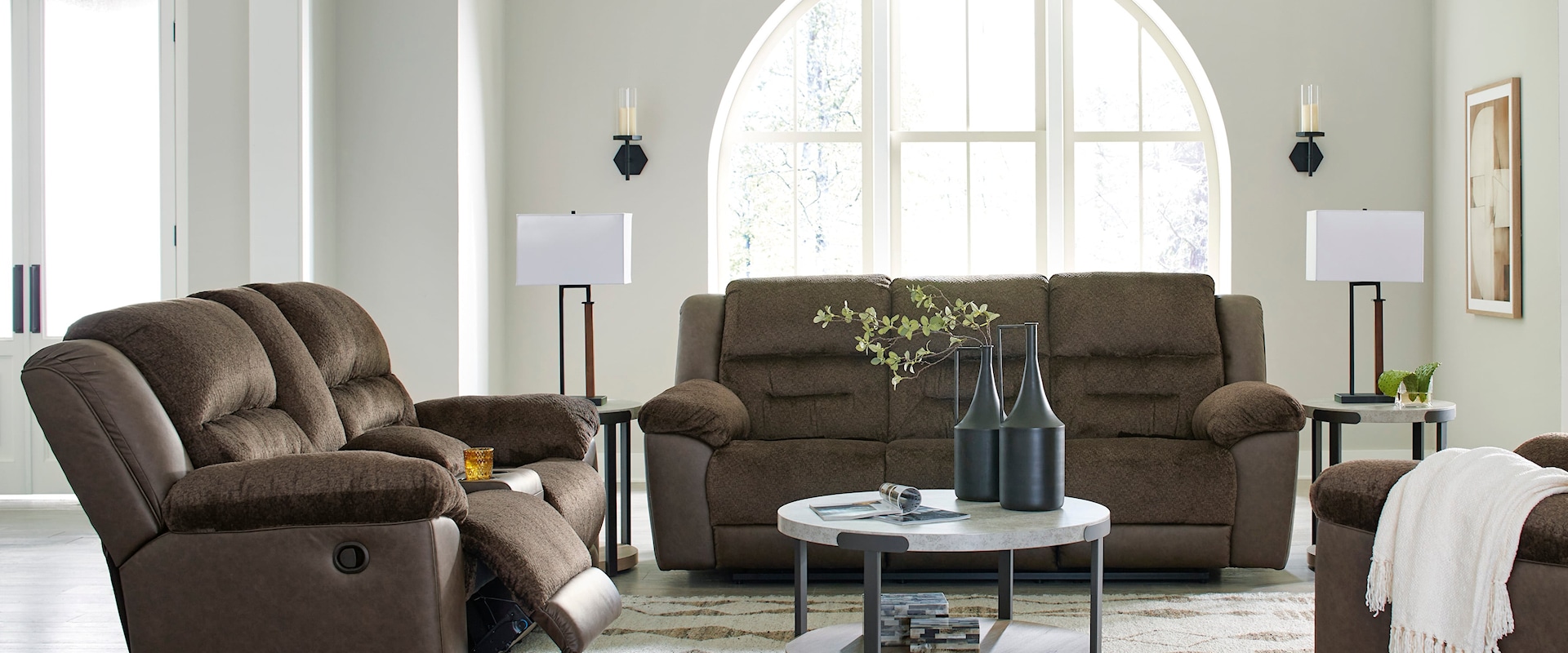 Reclining Sofa, Loveseat And Recliner