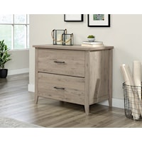 Contemporary Two-Drawer Lateral File Cabinet