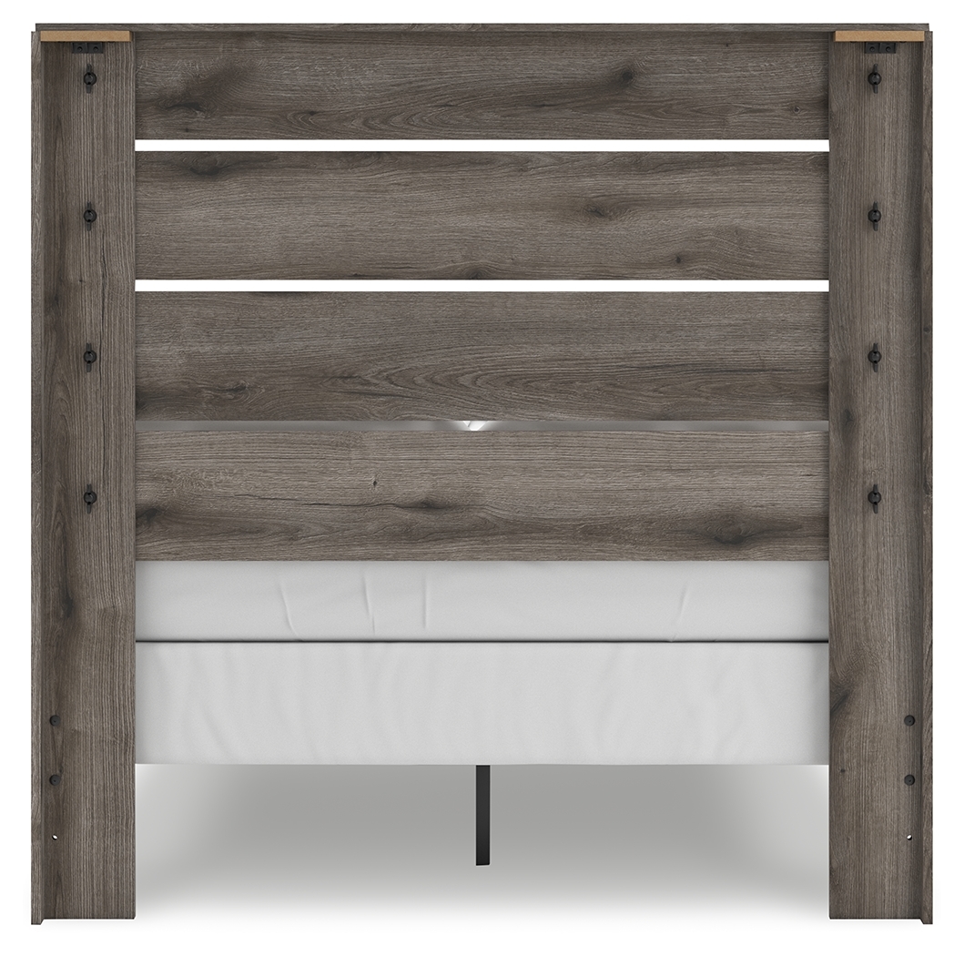 StyleLine Graystorm Full Panel Bed