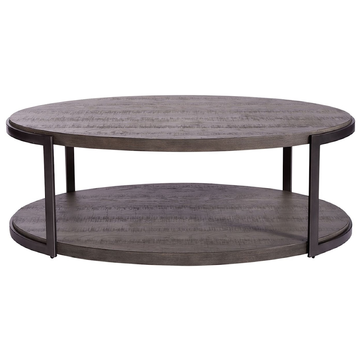 Liberty Furniture Modern View Oval Cocktail Table