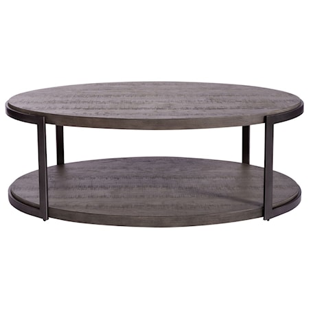 Oval Cocktail Table