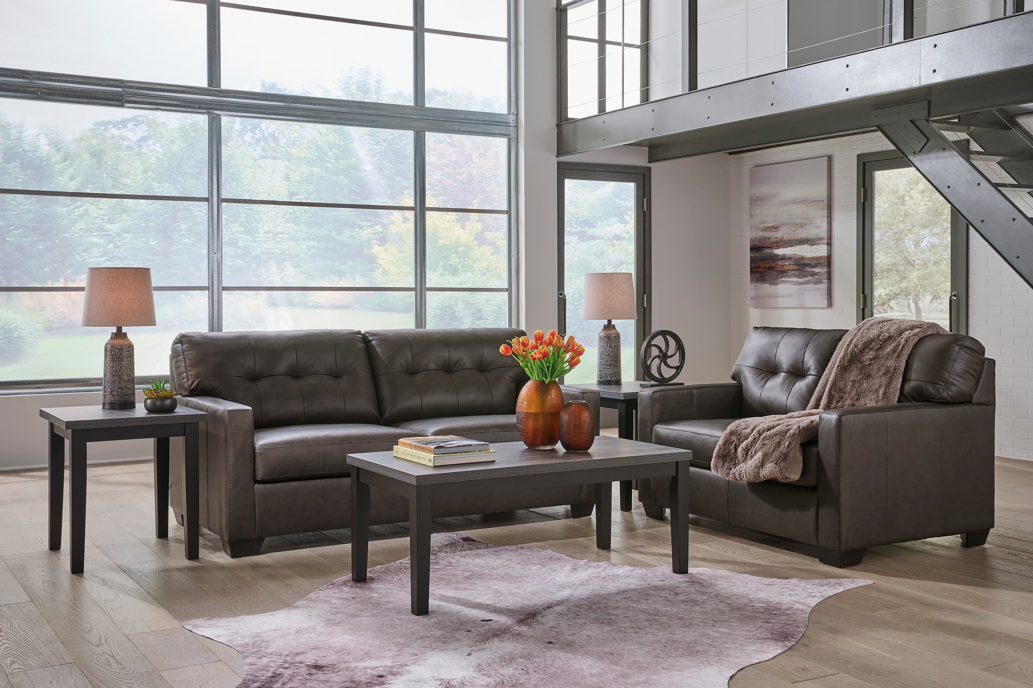 Signature Design By Ashley Belziani 5470638x1+5470635x1 Living Room Set ...