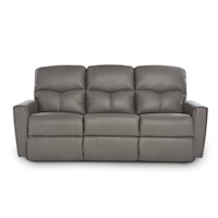 Casual Power Reclining Sofa with Power Headrests