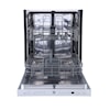 GE Appliances Dishwashers 24" Top Control White Dishwasher