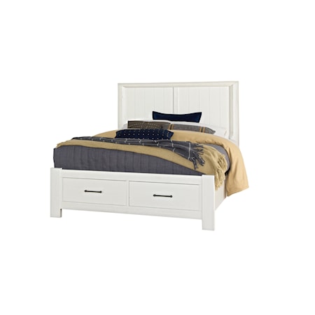 King Storage Bed