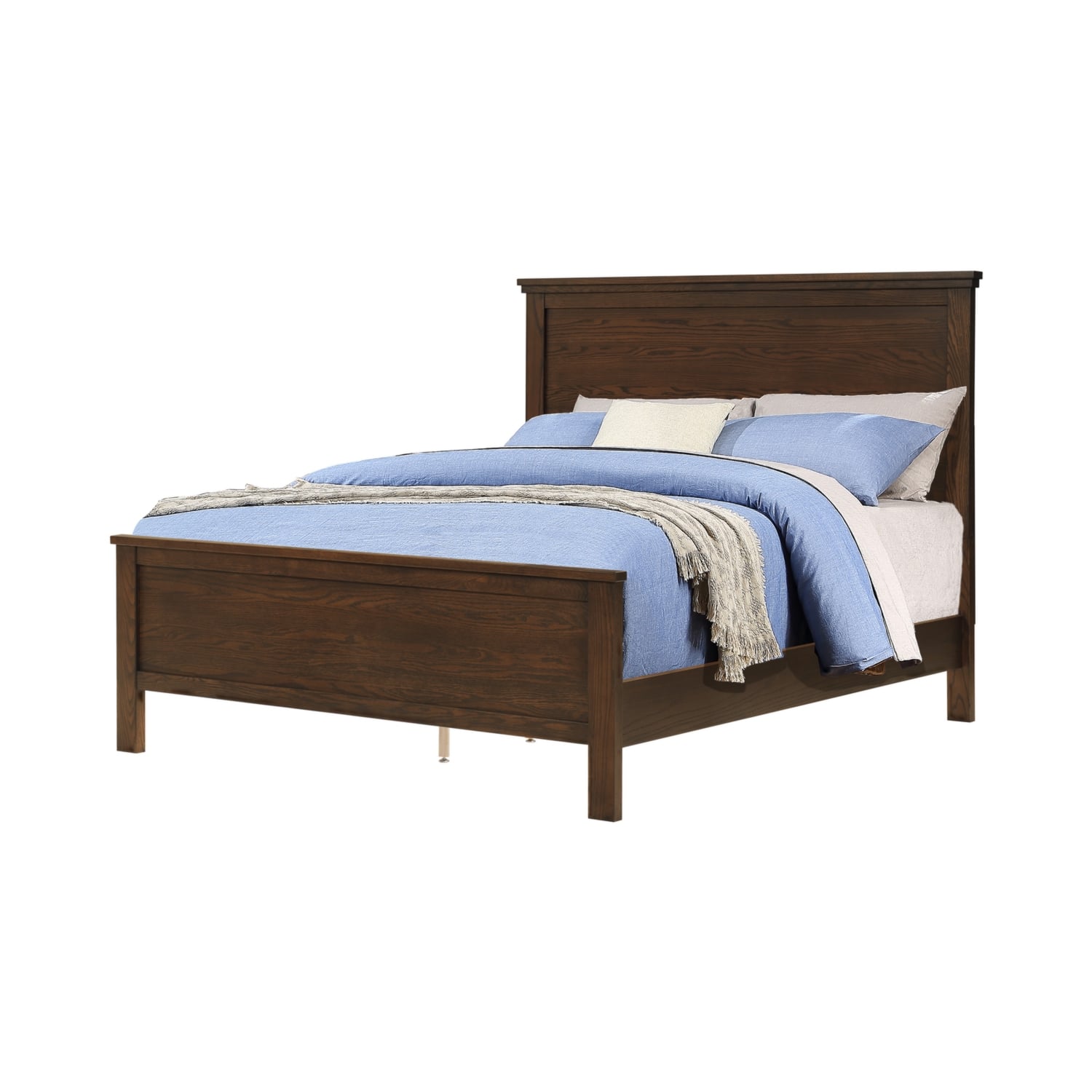 Bedroom Set - Cali. King Size - Dark Brown