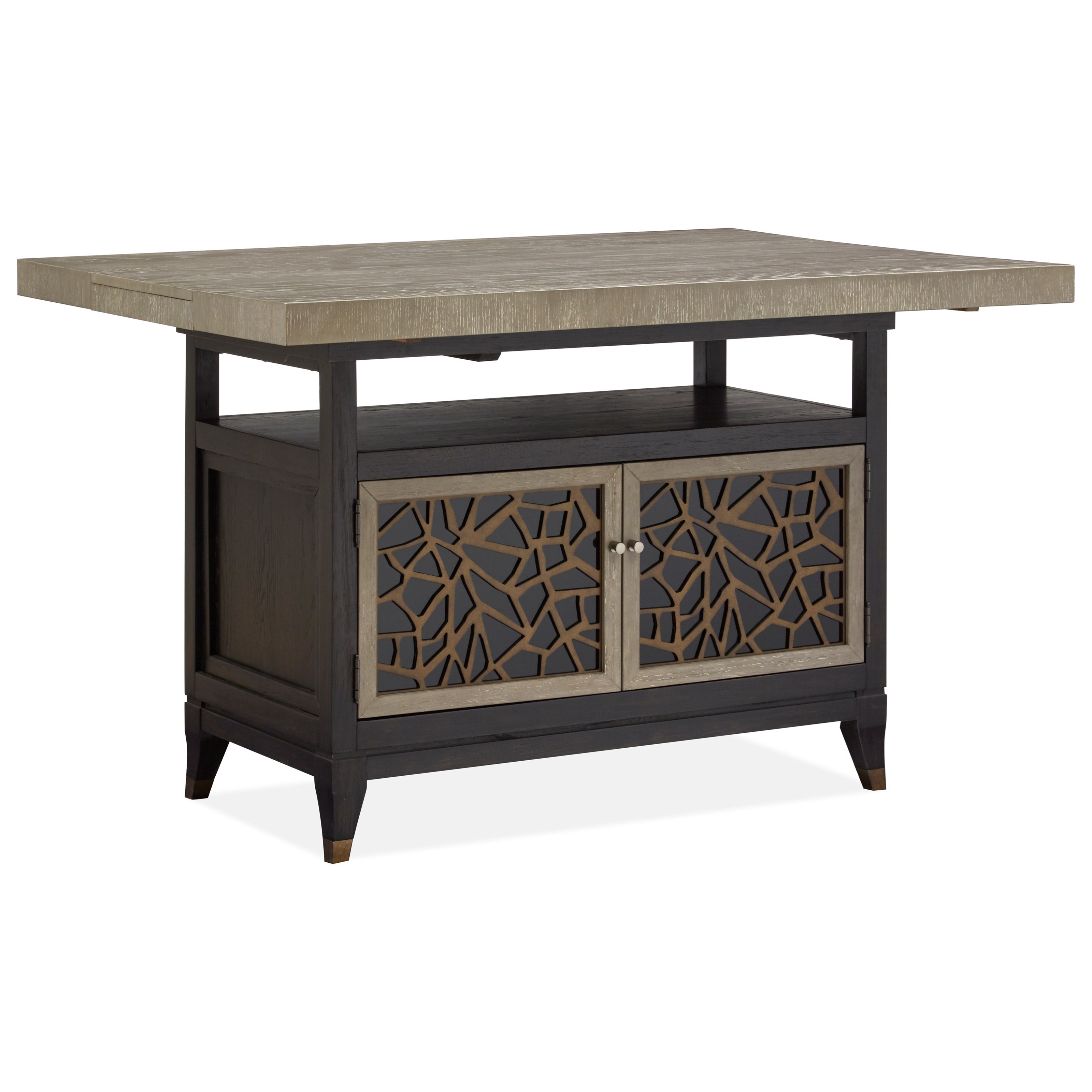 Magnussen Home Ryker Dining D5013-42 Transitional Rectangular Counter ...