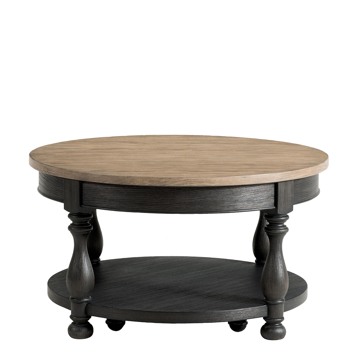 Riverside Furniture Barrington Two Tone Round Cocktail Table