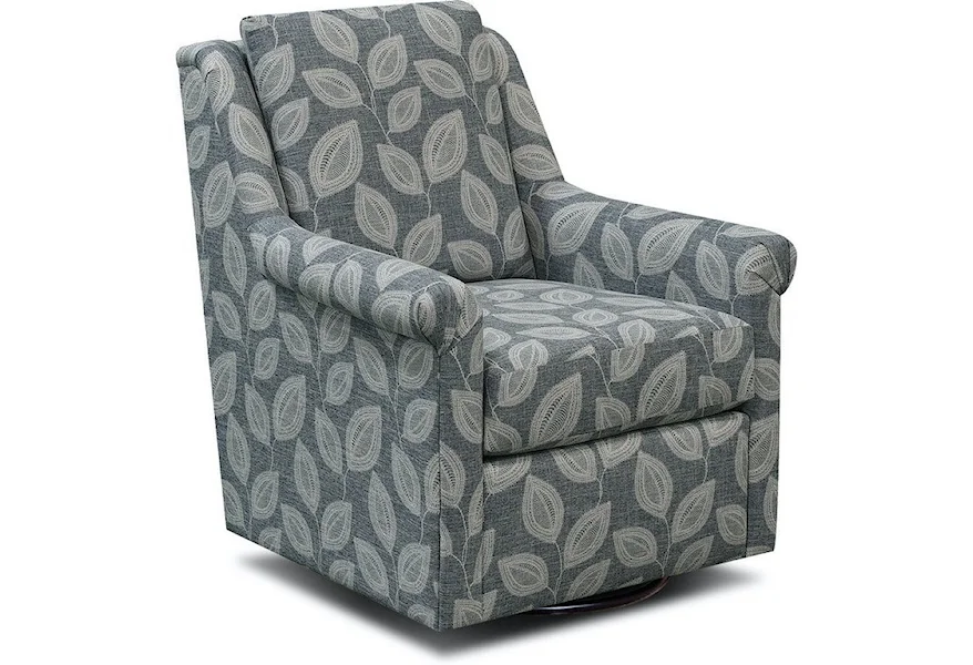 Becca Swivel Chair by England at Z & R Furniture