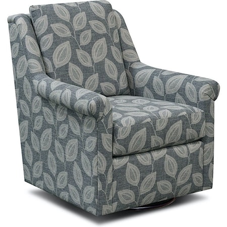 Transitional Swivel Chair