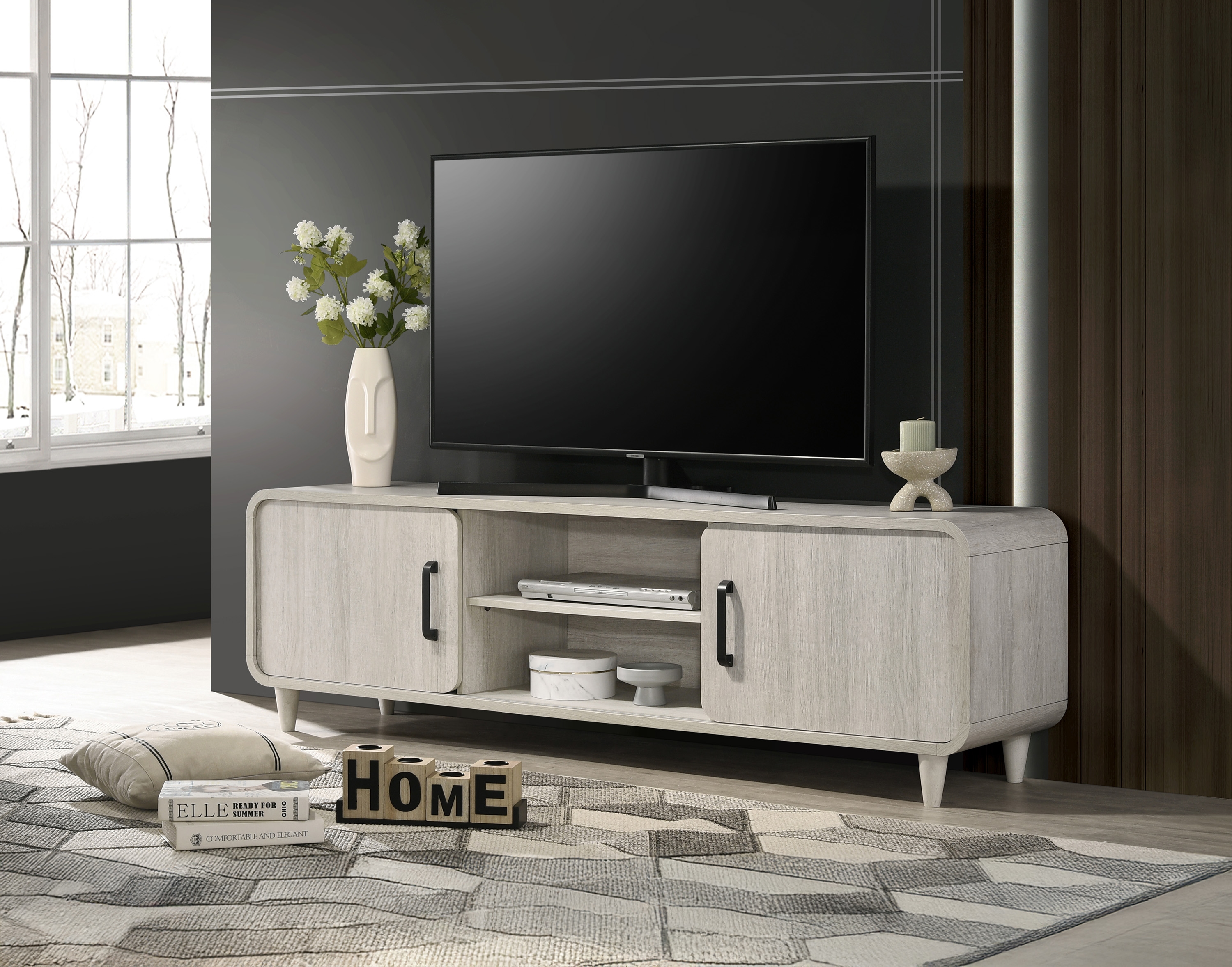 Crown Mark NYOMI 2-Door TV Stand