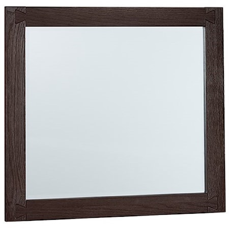 Rustic Landscape Mirror