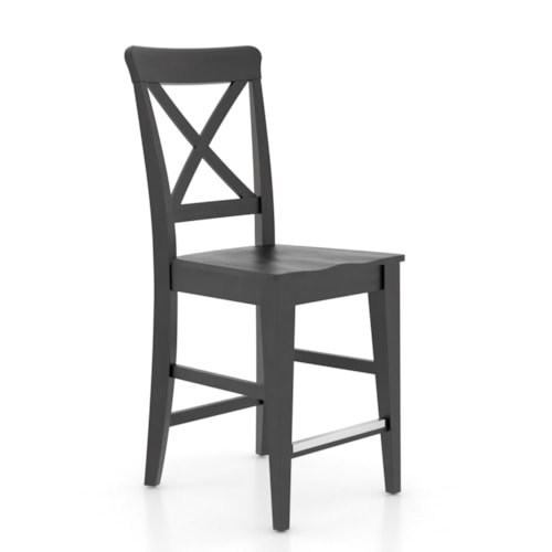 Farmhouse Customizable 24" Fixed Stool