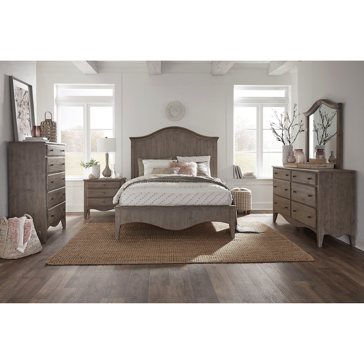 Modus International Ella California King Bedroom Group