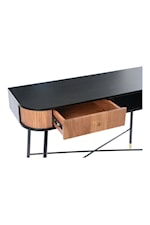 Moe's Home Collection Bezier Contemporary Coffee Table with Metal Legs