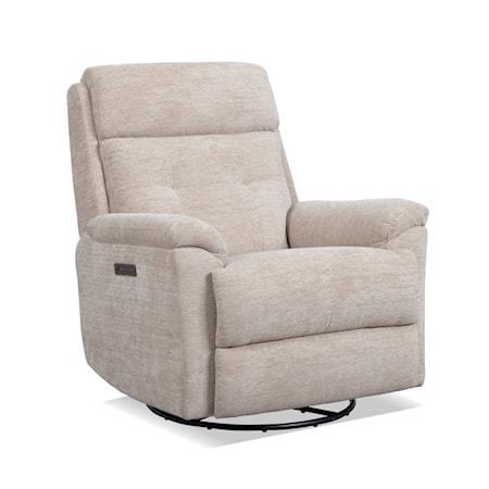 Sophisticated Power Swivel Gliding Recliner